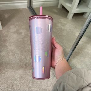 Disneyland Piglet Pink Starbucks Tumbler with Straw